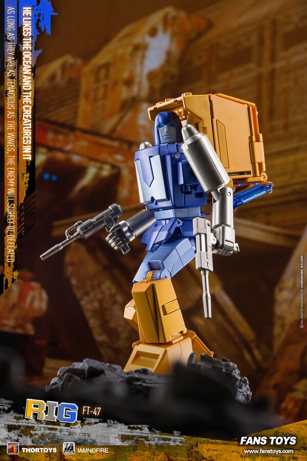 Fans Toys FT-47 Rig (Huffer) Toy Photography Image Gallery by